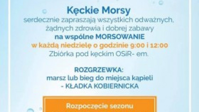Zawalcz o swoje zdrowie i morsuj z nami!